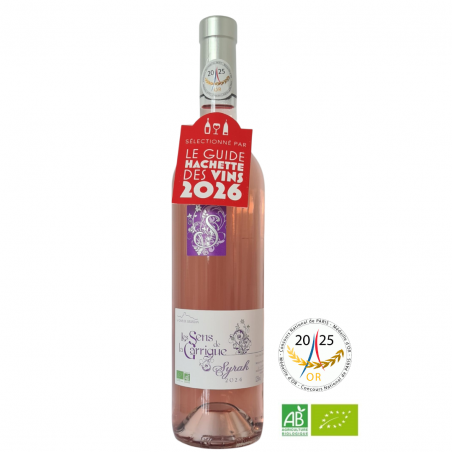 Syrah Les Sens de la Garrigue (rosé) I.G.P. Aude