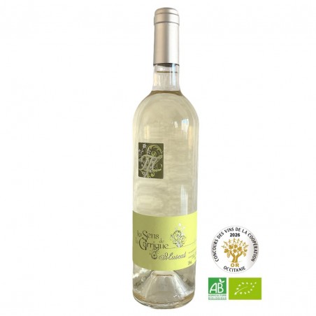 Muscat sec Les Sens de la Garrigue I.G.P. Aude