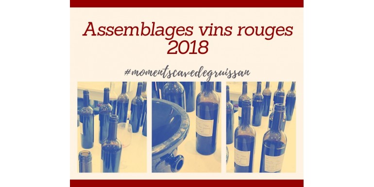 Assemblages vins rouges 2018