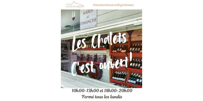 Ouverture Boutiques les Chalets