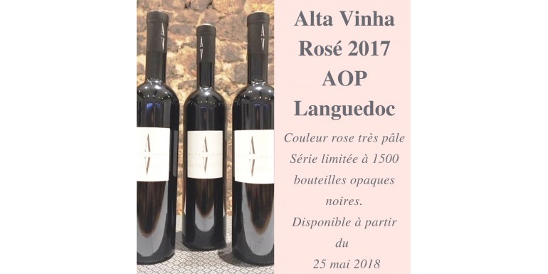 AOP Languedoc cuvée Alta Vinha rosé 2017